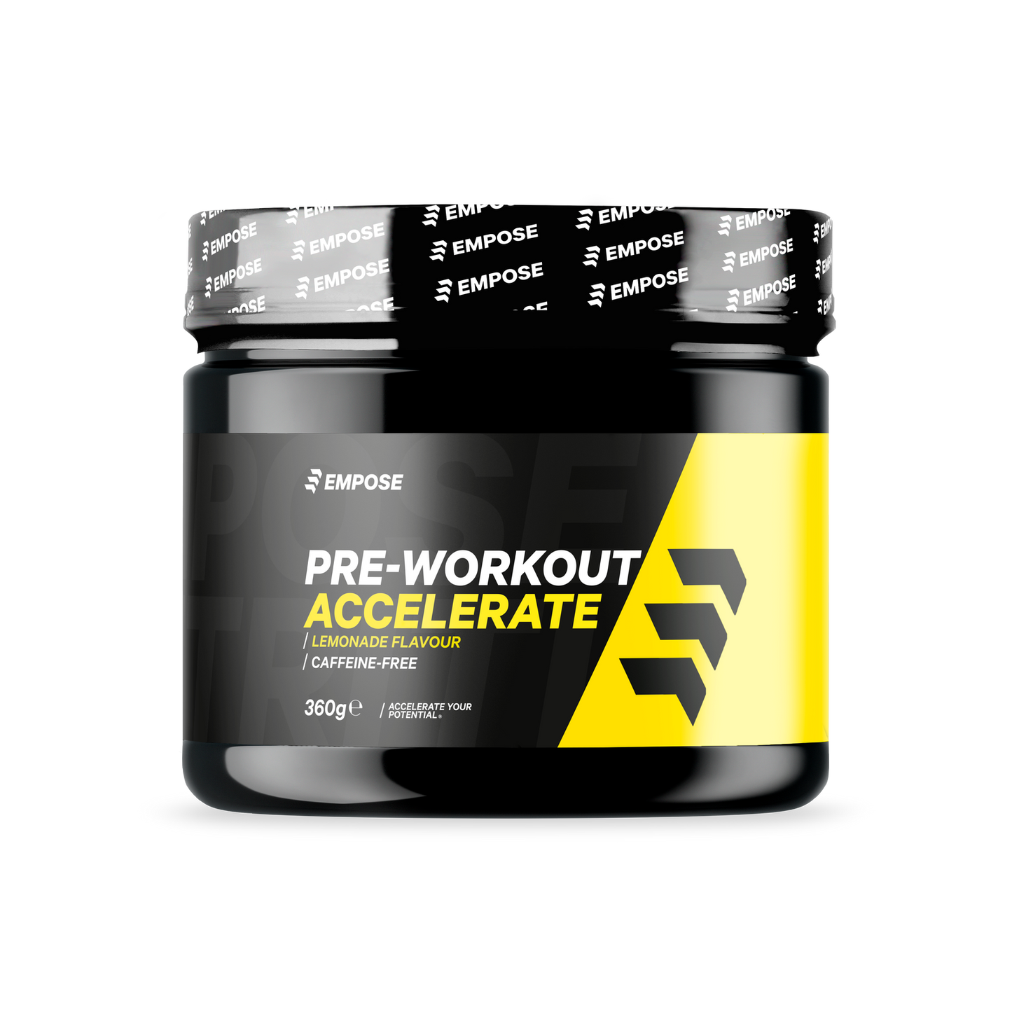 Empose Nutrition Pre-Workout Accelerate Caffein Free 360g