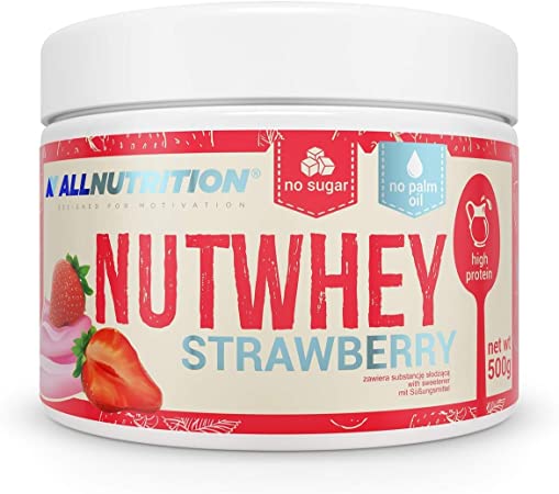 All Nutrition Nut Whey Strawberry 500g
