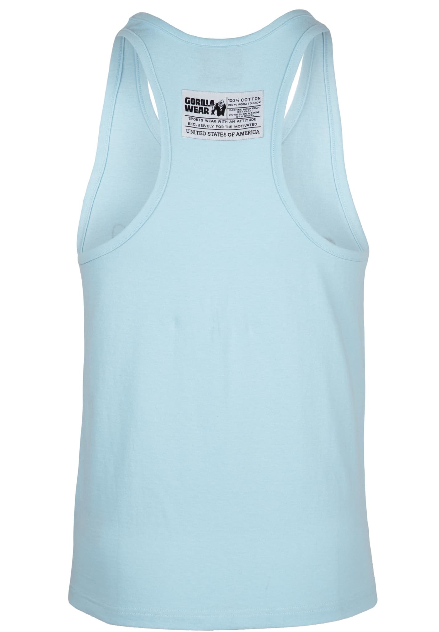 Gorilla Wear Classic Tank Top - Hellblau