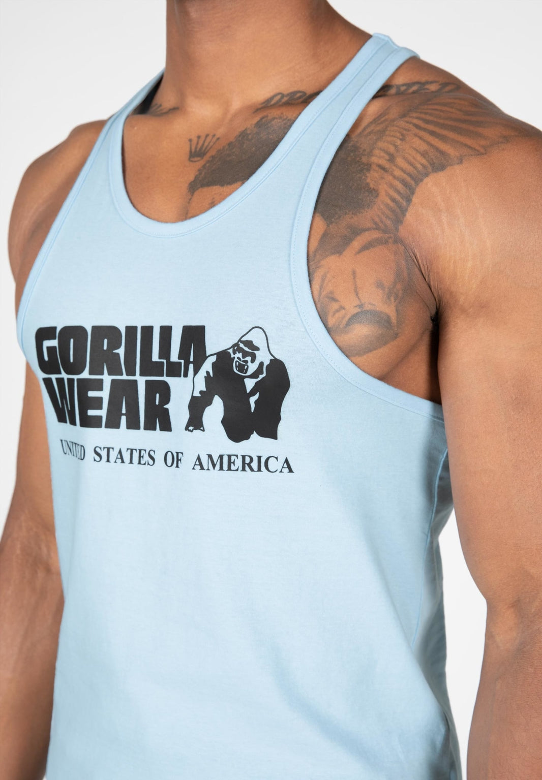 Gorilla Wear Classic Tank Top - Hellblau