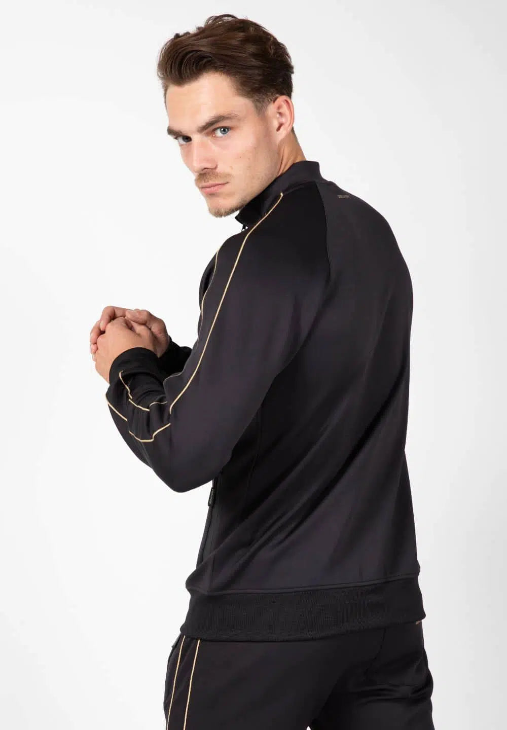 Gorilla Wear Wenden Track Jacket - Schwarz/Gold