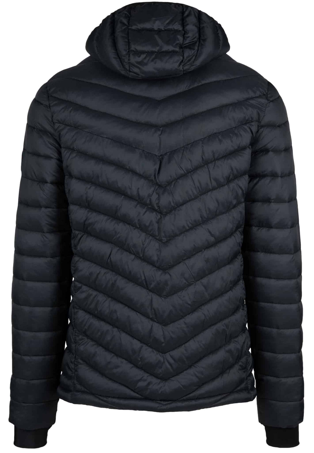 Gorilla Wear Osborn Puffer Jacke - Schwarz