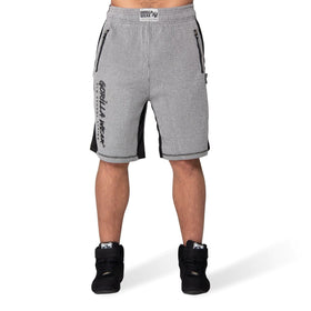 Gorilla Wear Augustine Old School Shorts - Grau/Schwarz