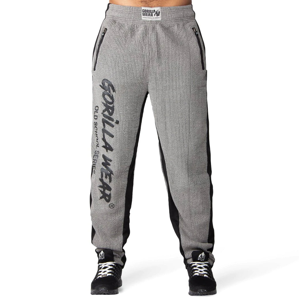 Gorilla Wear Augustine Old School Pants - Grau/Schwarz