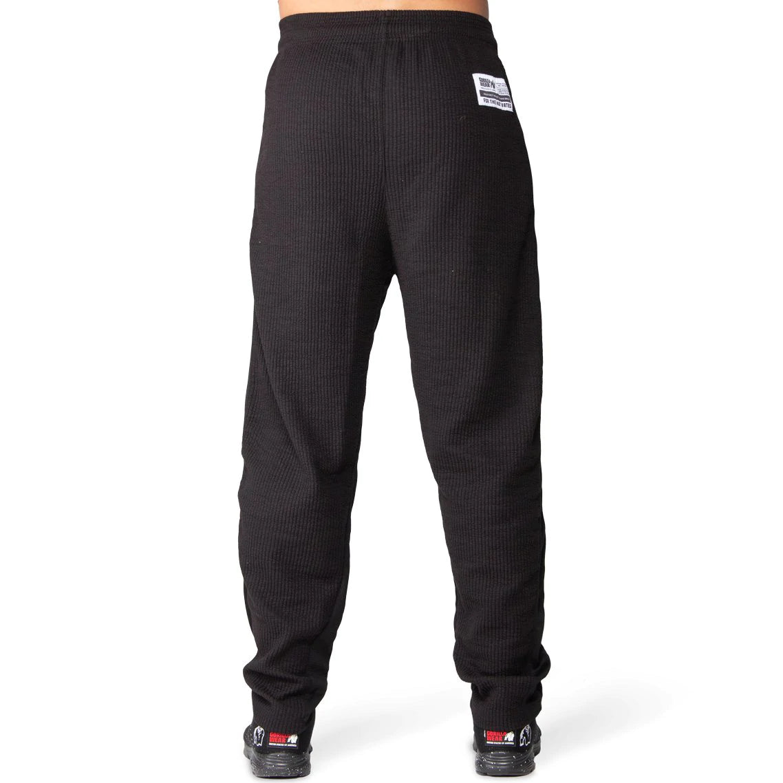 Gorilla Wear Augustine Old School Pants - Schwarz/Weiss