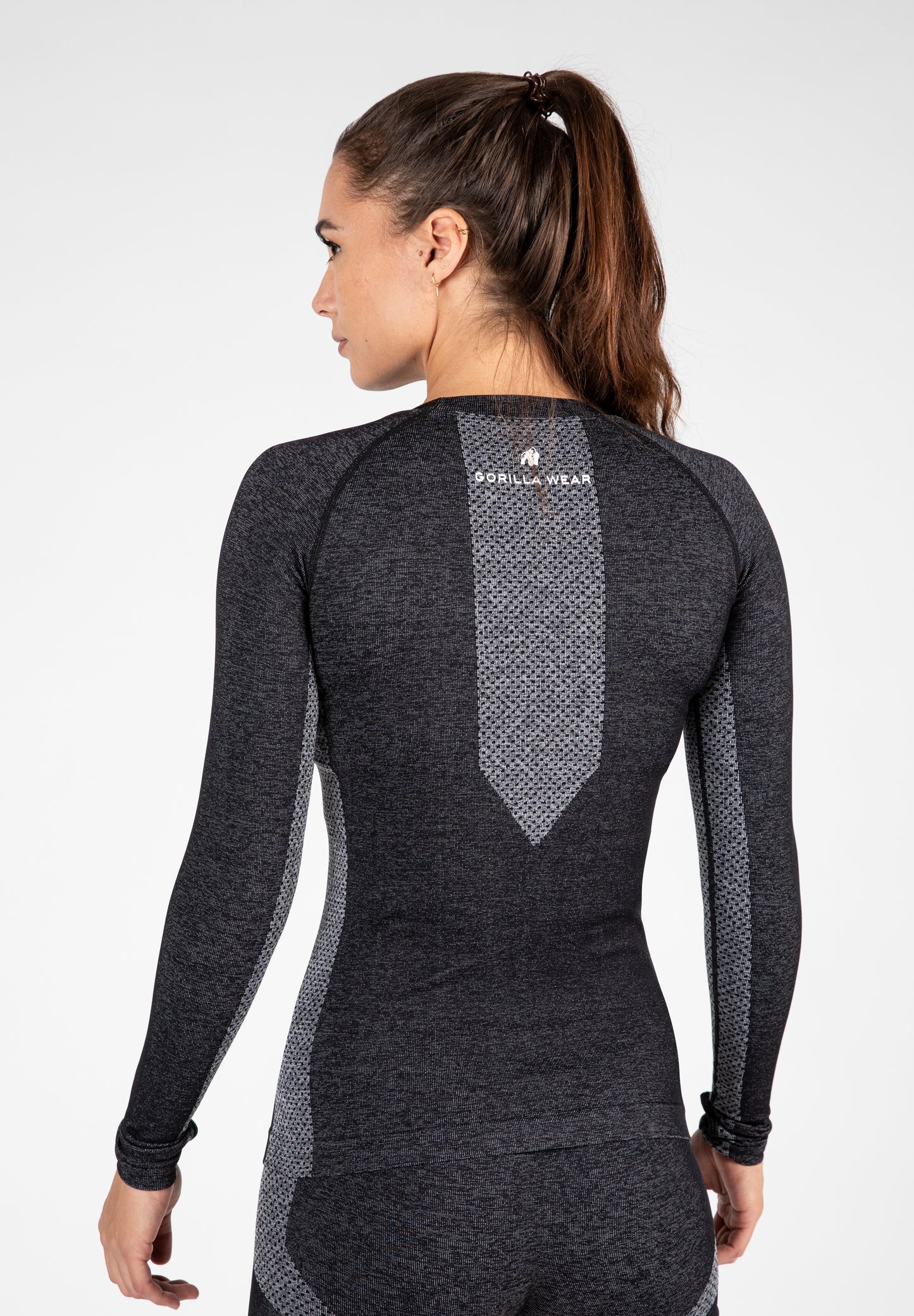 Gorilla Wear Selah Seamless Long Sleeve - Schwarz