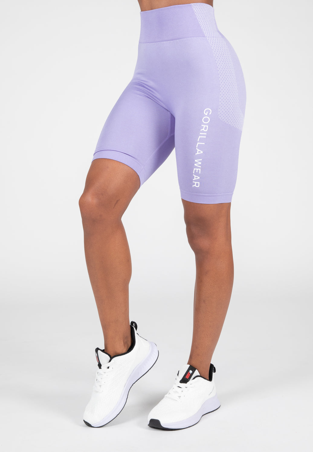 Gorilla Wear Selah Seamless Cycling Shorts - Lilac