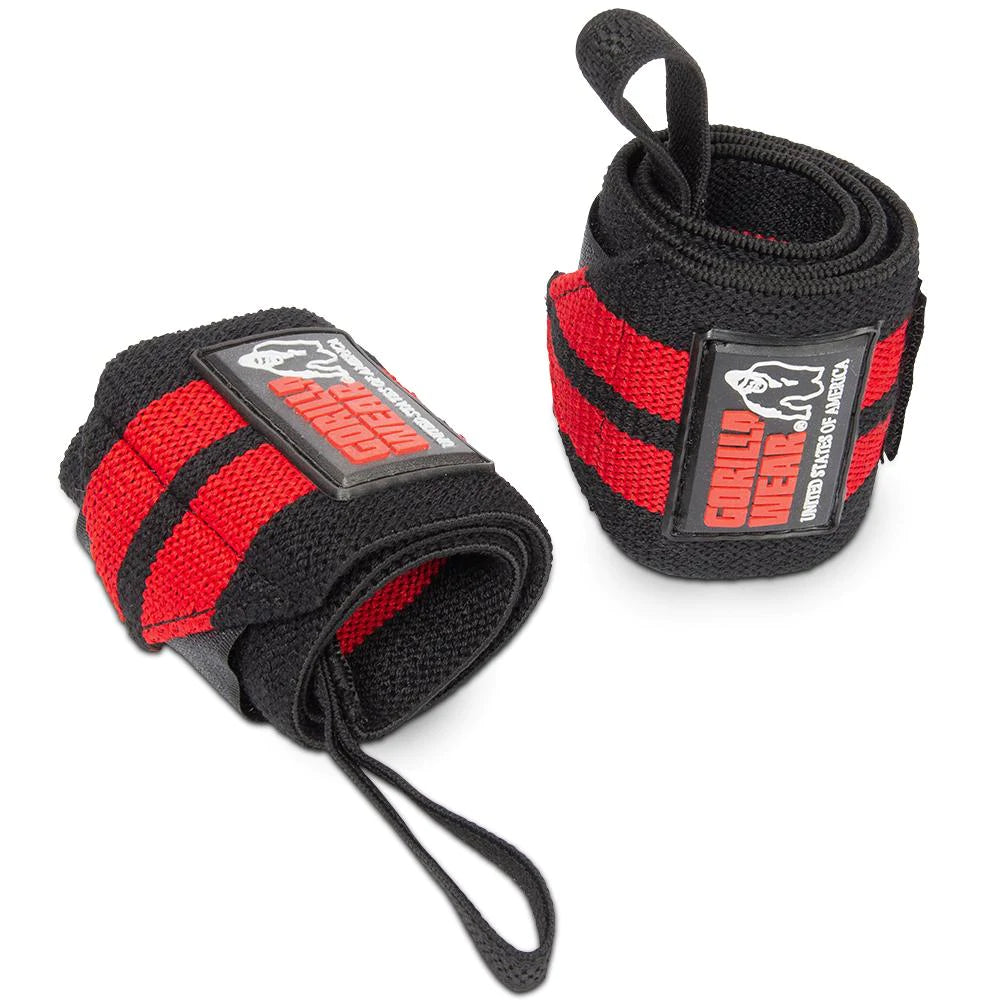Gorilla Wear Wrist Wraps Pro - Schwarz/Rot