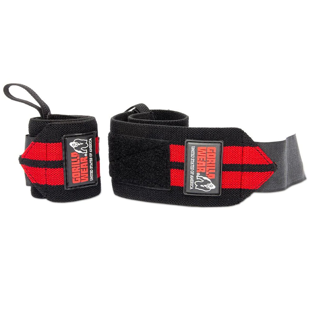 Gorilla Wear Wrist Wraps Pro - Schwarz/Rot