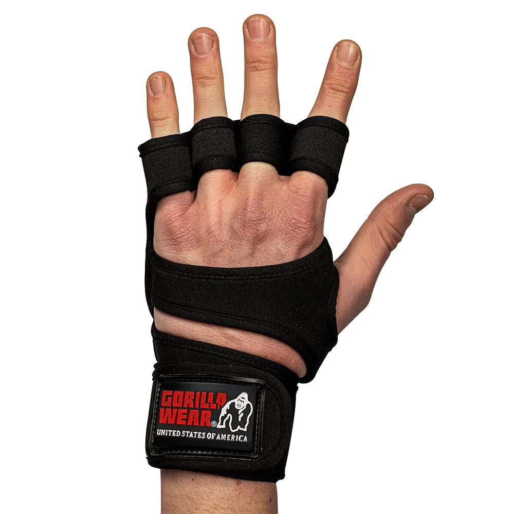 Gorilla Wear Yuma Weight Lifting Gloves - Schwarz