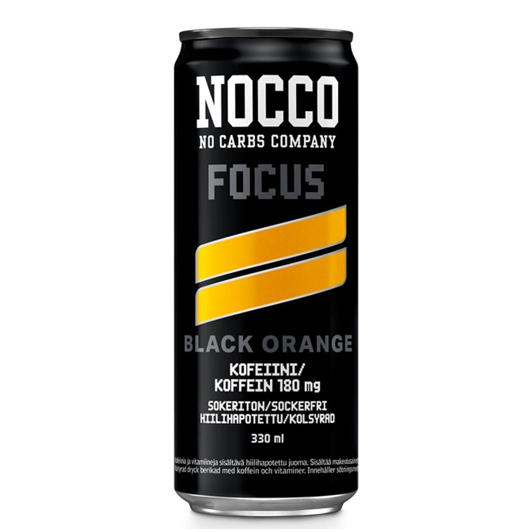 Nocco Focus Black Orange - 330ml