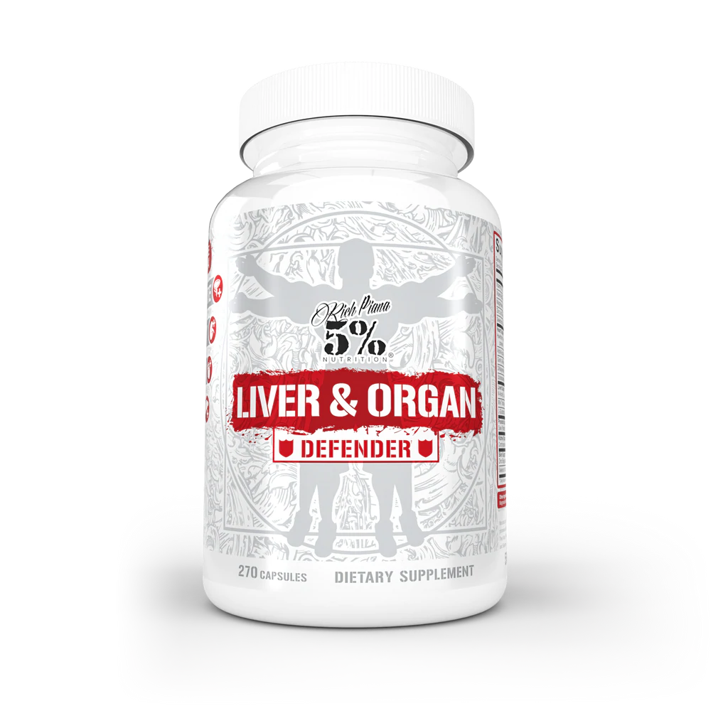 5% Nutrition Liver&Organ Defender - 270 Kapseln