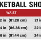 5% Nutrition Love It Kill It Basketball Shorts - Schwarz/Rot