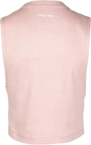 Gorilla Wear Addison Drop Armhole Tank Top - Rosa