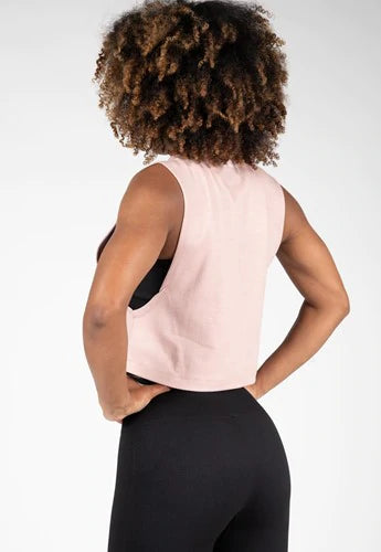 Gorilla Wear Addison Drop Armhole Tank Top - Rosa
