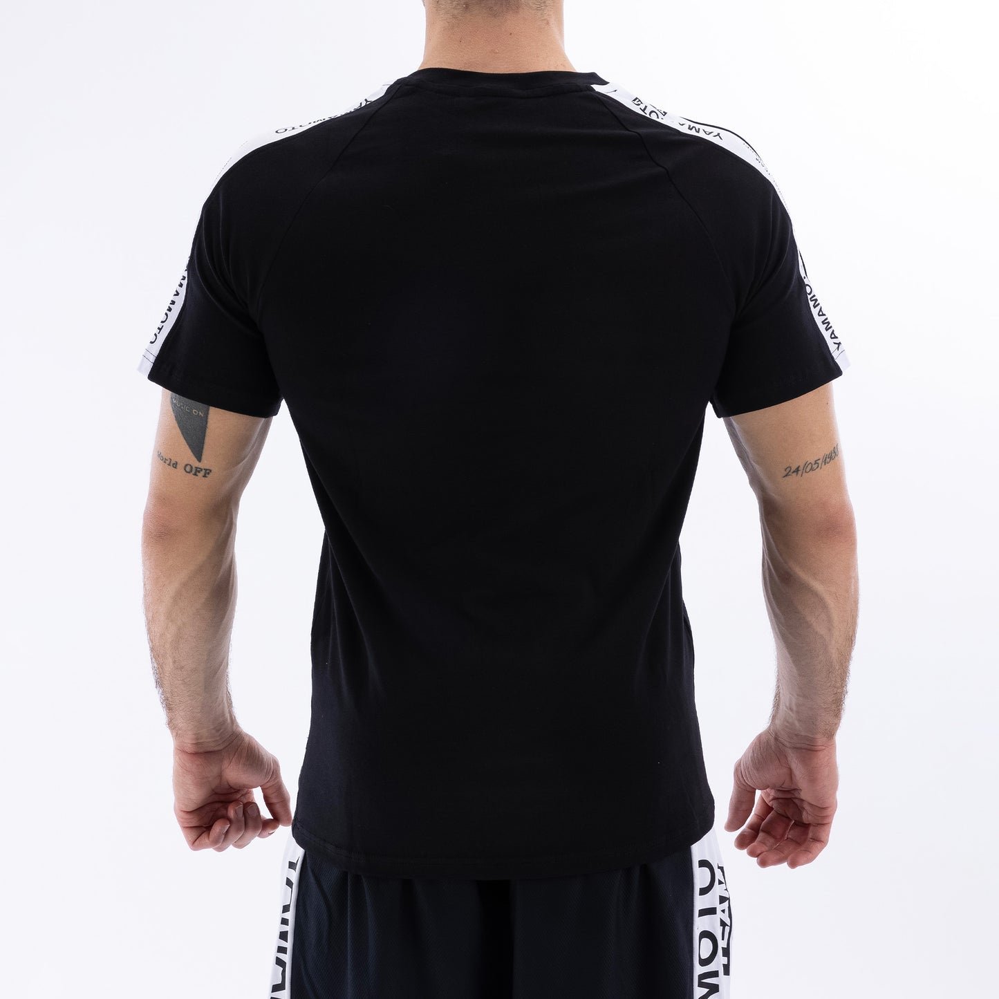 Yamamoto Nutrition Man T-Shirt Yamamoto Team Farbe Schwarz