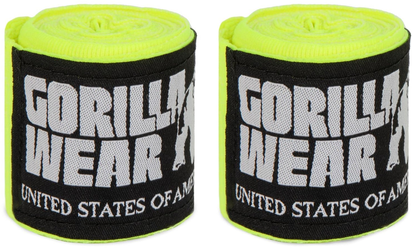 Gorilla Wear Boxing Hand Wraps - Neon Gelb