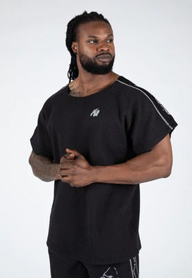 Gorilla Wear Buffalo Old School Workout Top - Schwarz/Grau