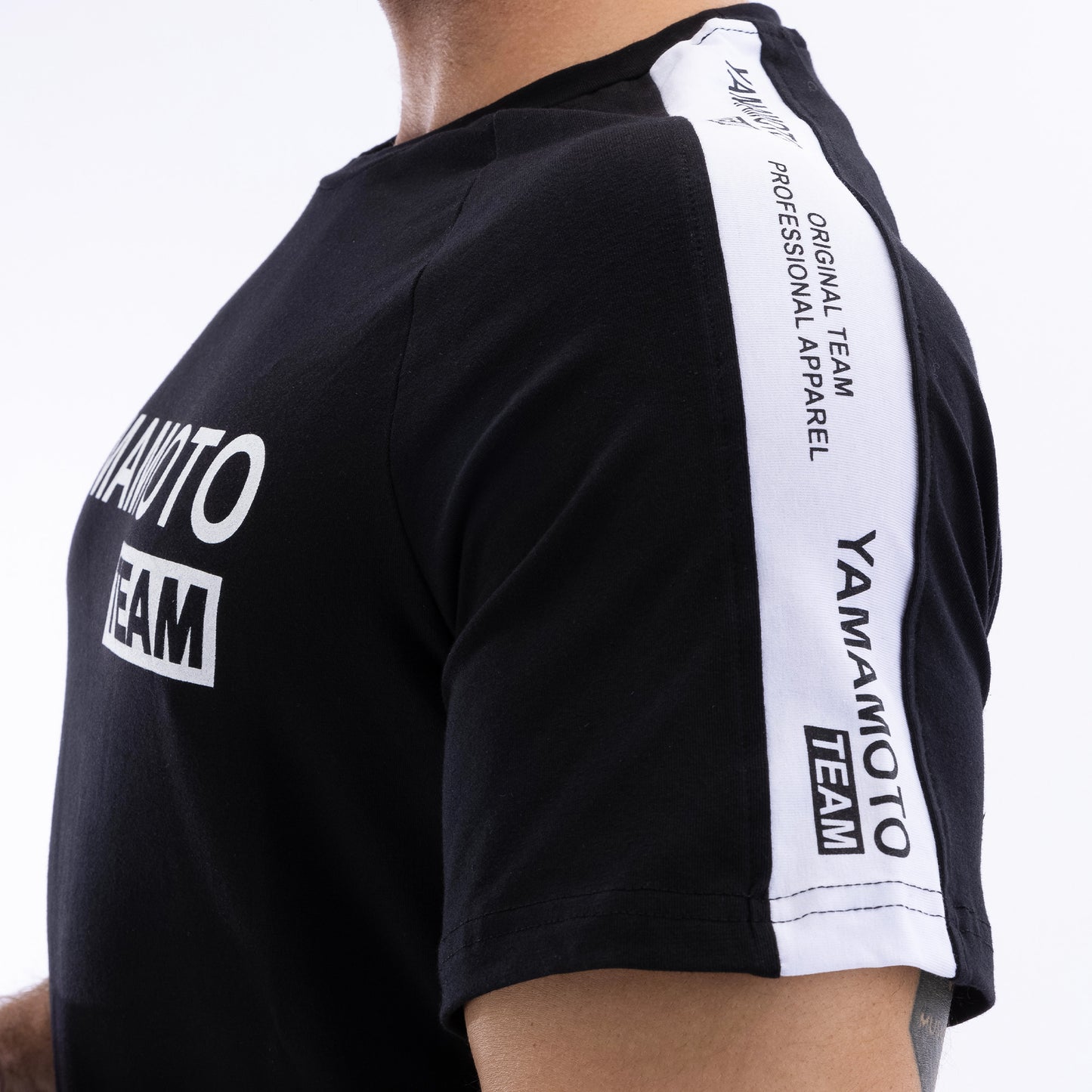 Yamamoto Nutrition Man T-Shirt Yamamoto Team Farbe Schwarz