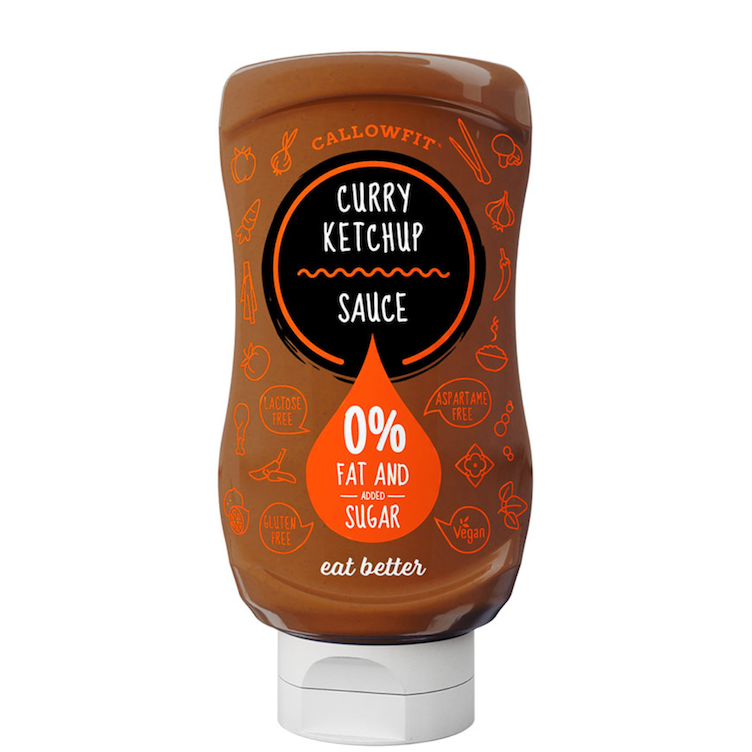 Callowfit Curry Ketchup Style Sauce 300ml
