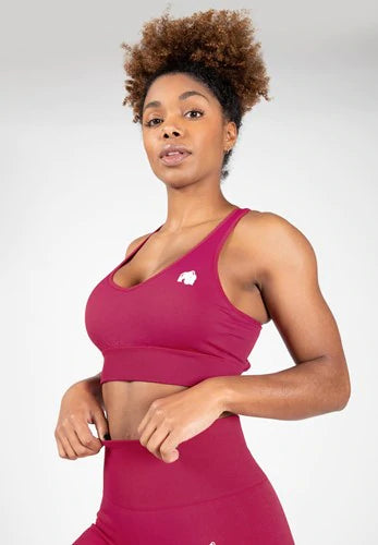 Hilton Seamless Sports Bra - Fuchsia