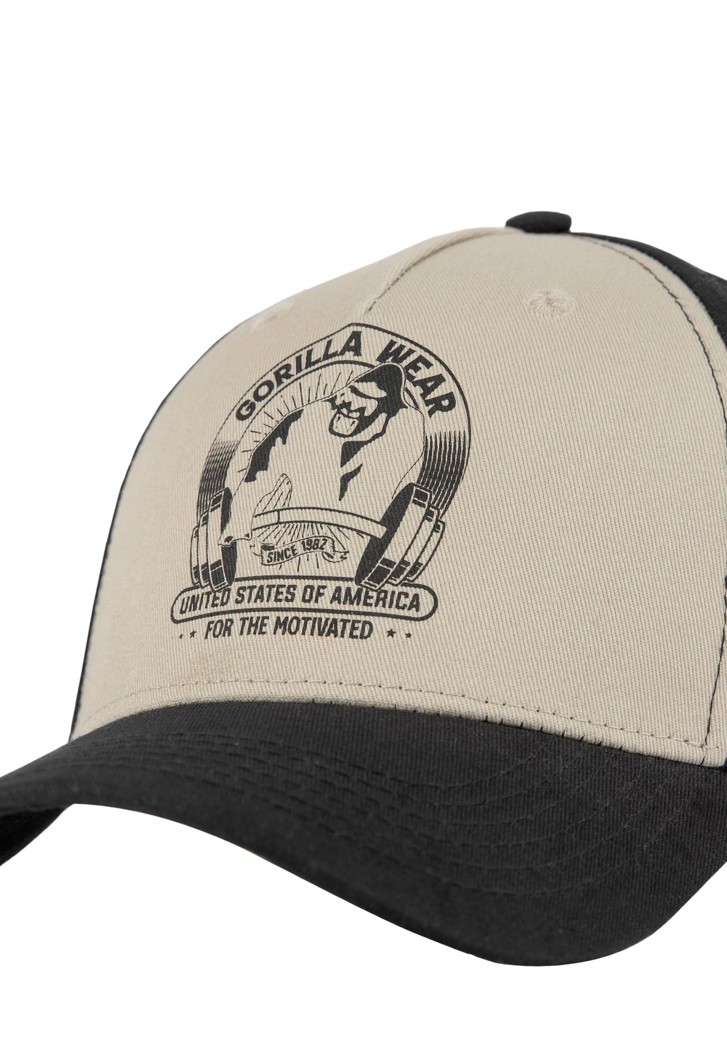 Gorilla Wear Buckley Cap - Schwarz/Beige