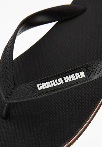 Gorilla Wear Kokomo Flip Flops - Schwarz