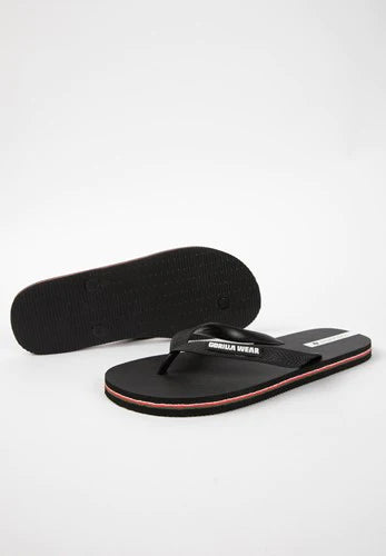 Gorilla Wear Kokomo Flip Flops - Schwarz