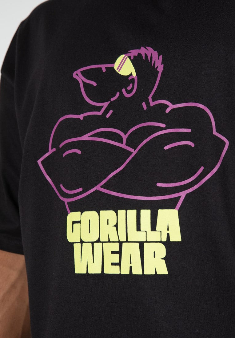 Gorilla Wear Legacy Oversized T-Shirt - Schwarz