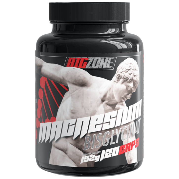 Big Zone Magnesium Bisglycinat - 120 Kapseln