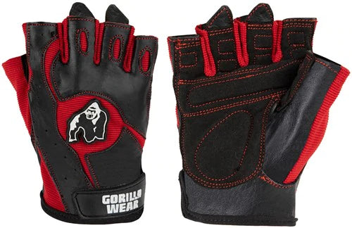 Gorilla Wear Mitchell Training Gloves - Schwarz/Rot