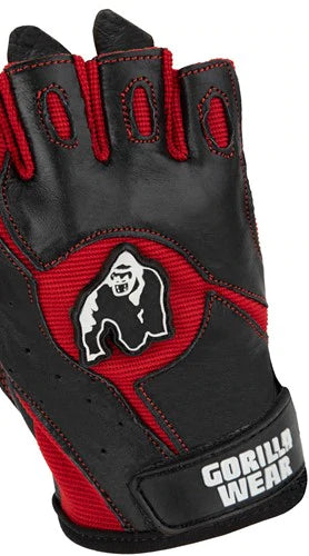 Gorilla Wear Mitchell Training Gloves - Schwarz/Rot