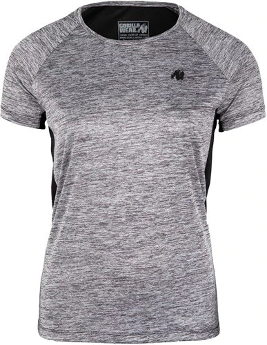 Gorilla Wear Monetta Performance T-Shirt - Grau Melange