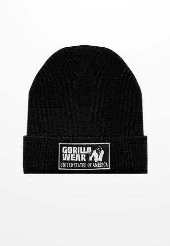 Gorilla Wear Vermont Beanie - Schwarz