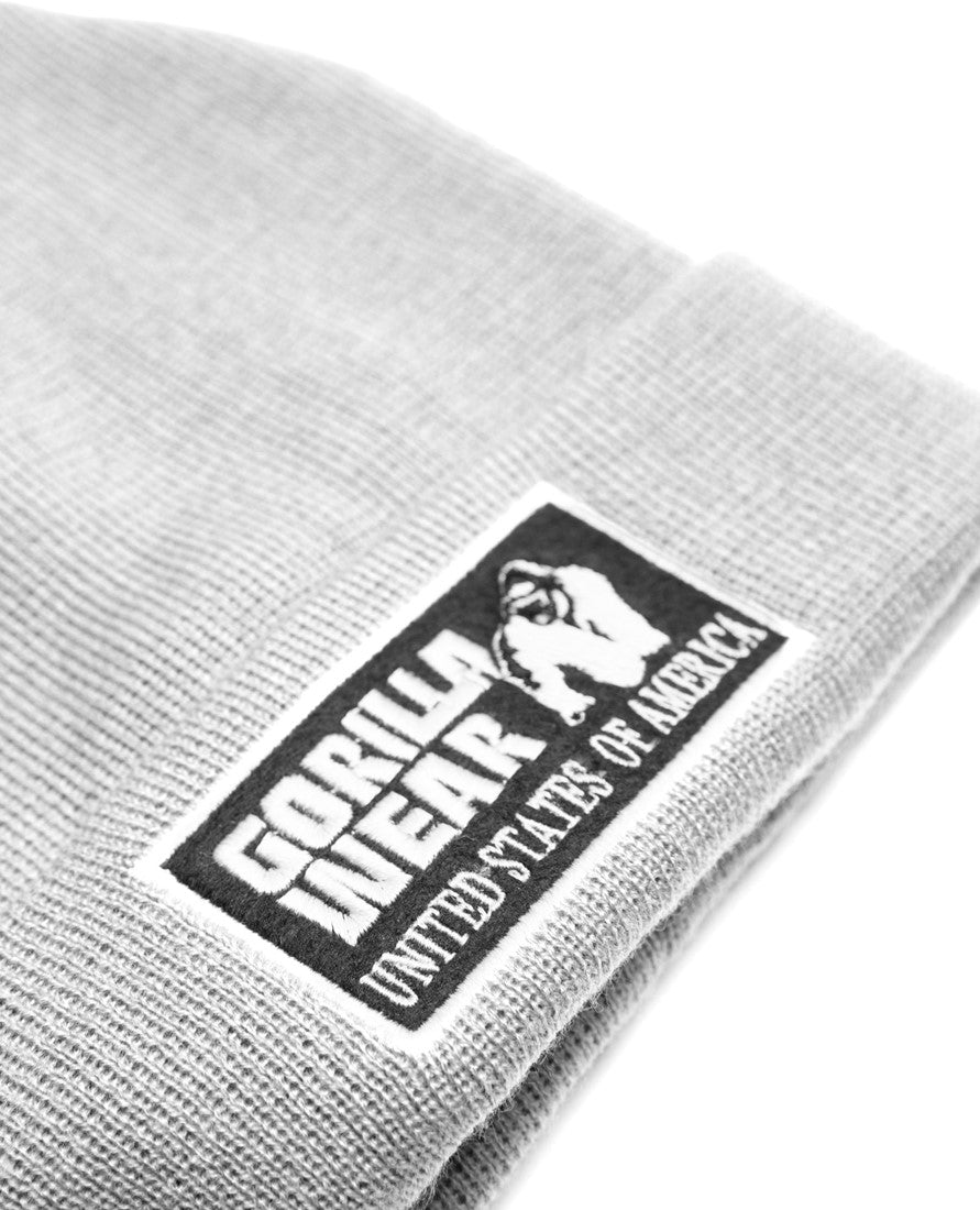 Gorilla Wear Vermont Beanie - Grau Melange