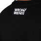 Wrong Friends Amsterdam T-Shirt - Schwarz