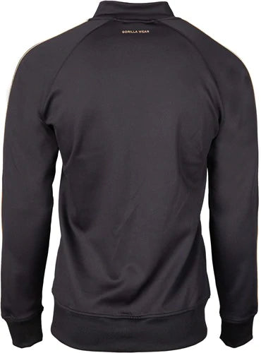 Gorilla Wear Wenden Track Jacket - Schwarz/Gold