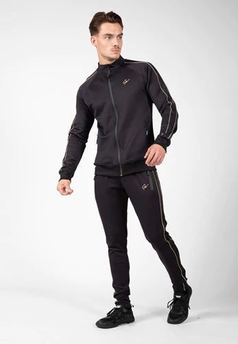 Gorilla Wear Wenden Track Jacket - Schwarz/Gold