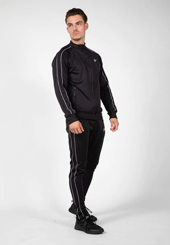 Gorilla Wear Wenden Track Jacket - Schwarz/Weiss