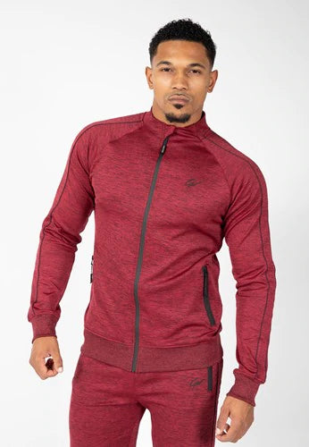 Gorilla Wear Wenden Track Jacket - Rot/Schwarz