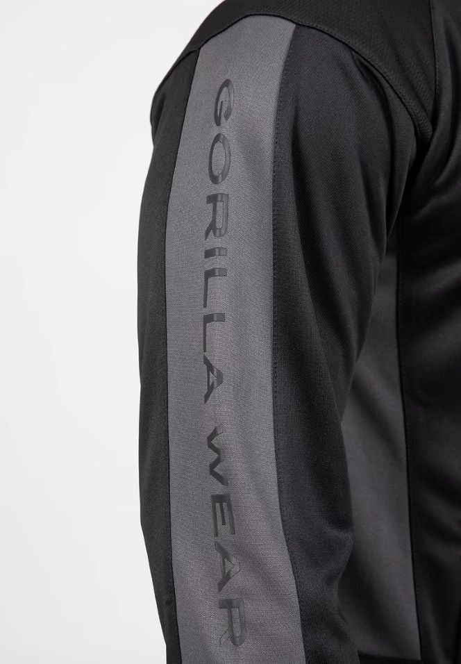 Gorilla Wear Devon Trainigsjacke - Schwarz/Grau