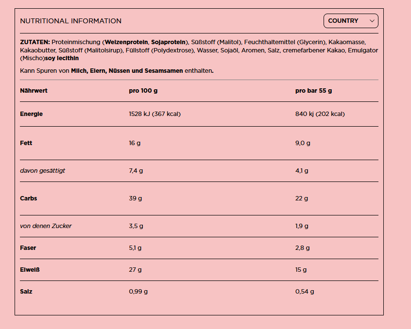 Barebells Protein Bar Fudge Brownie Vegan