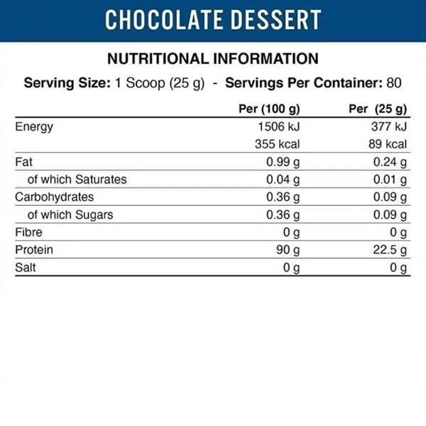Applied Nutrition Iso-XP - Chocolate Dessert