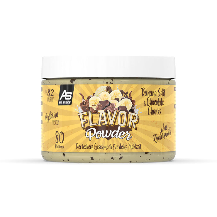 All Stars Flavor Powder Banana-Split & Cocoa Chunks 240g