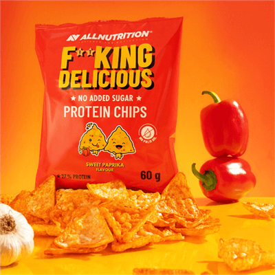 All Nutrition Fitking Delicous Protein Chips - Sweet Paprika