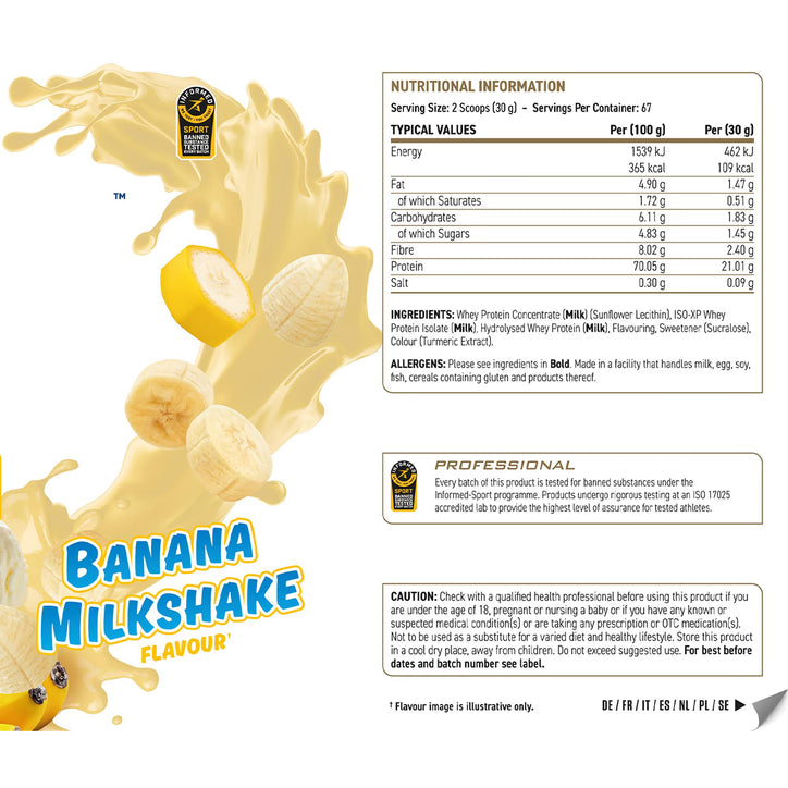 Applied Nutrition Critical Whey - Banana Milkshake