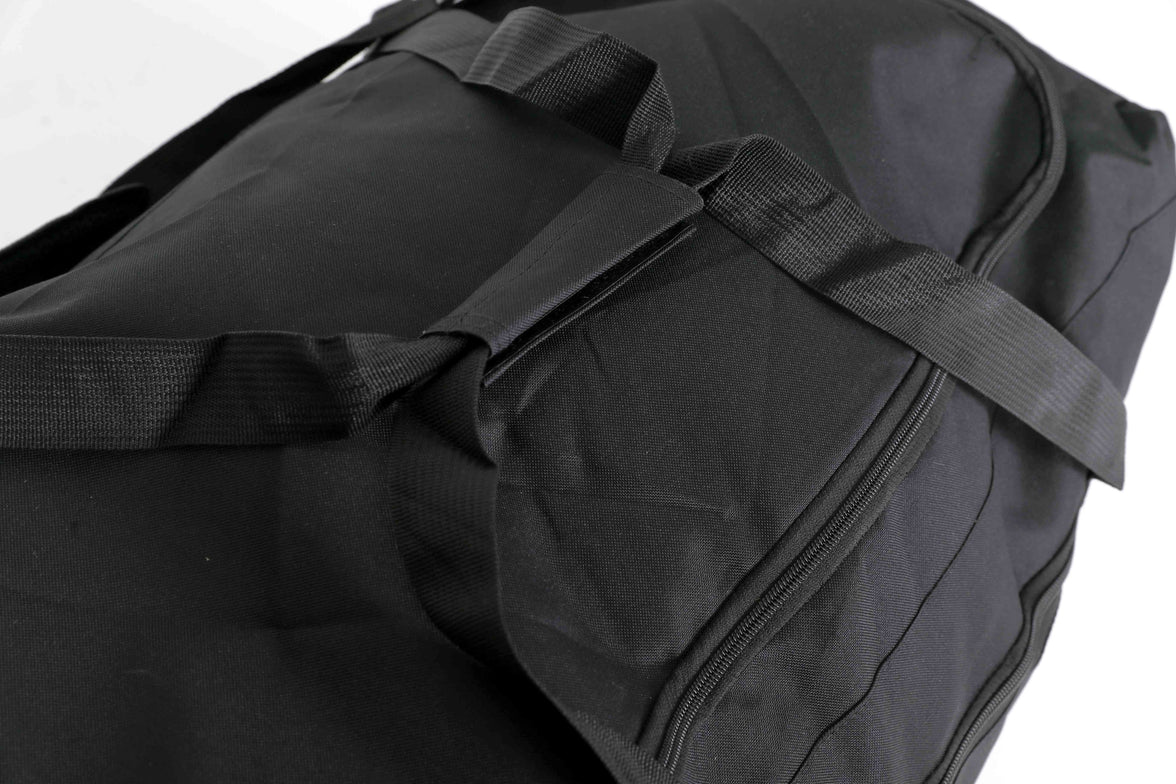 Oldschool Bodybuilding Switzerland BIG Gym Bag Schwarz /Weiss