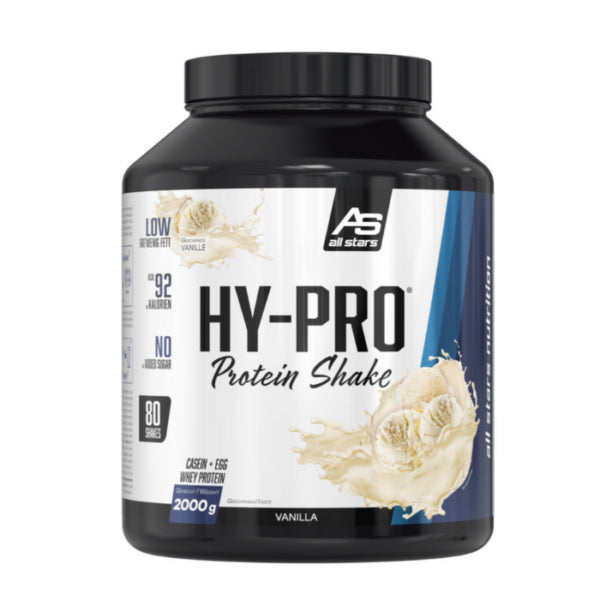 All Stars Hy-Pro Protein Shake Vanilla 2Kg