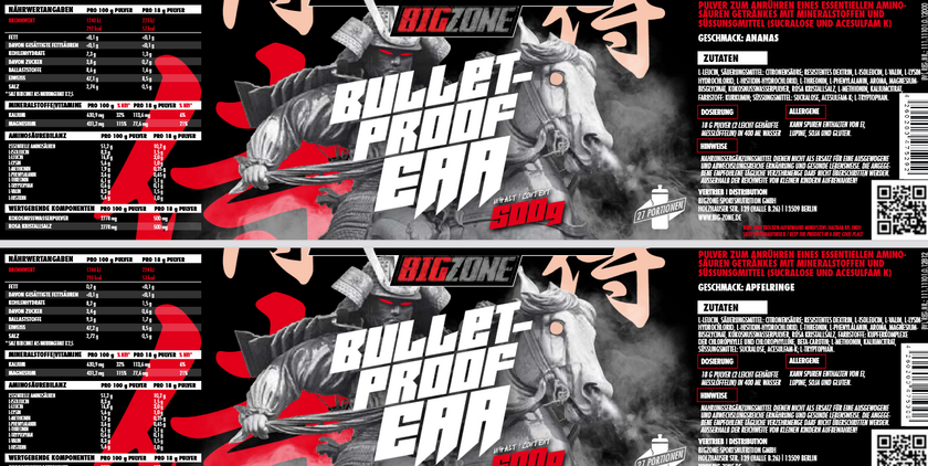 Big Zone Bulletproof EAAs 500g