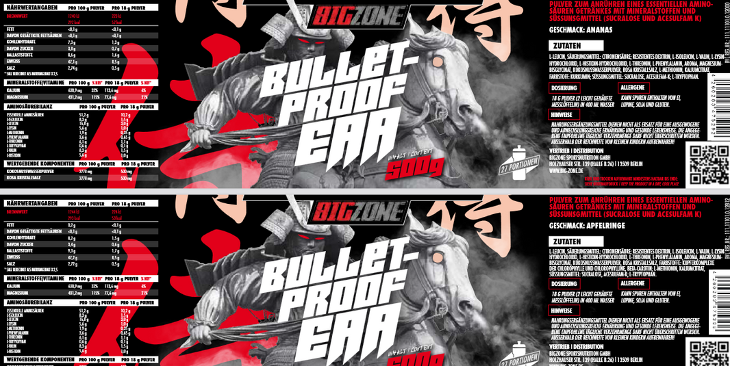 Big Zone Bulletproof EAAs 500g